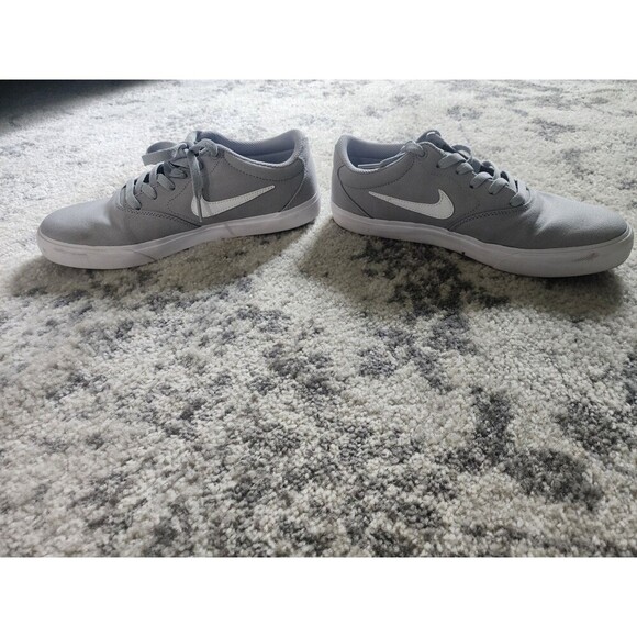 Nike Men’s SB Charge Sneakers Grey/White Size 8.5 main image 7
